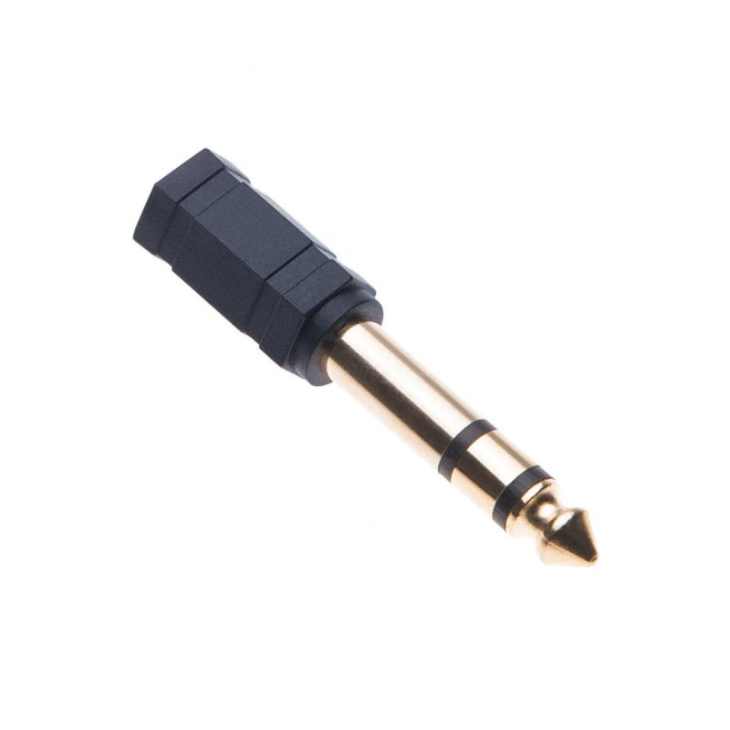 Insignia 1/4"-to-3.5mm Mini Headphone Jack Adapter - Black - Image 4